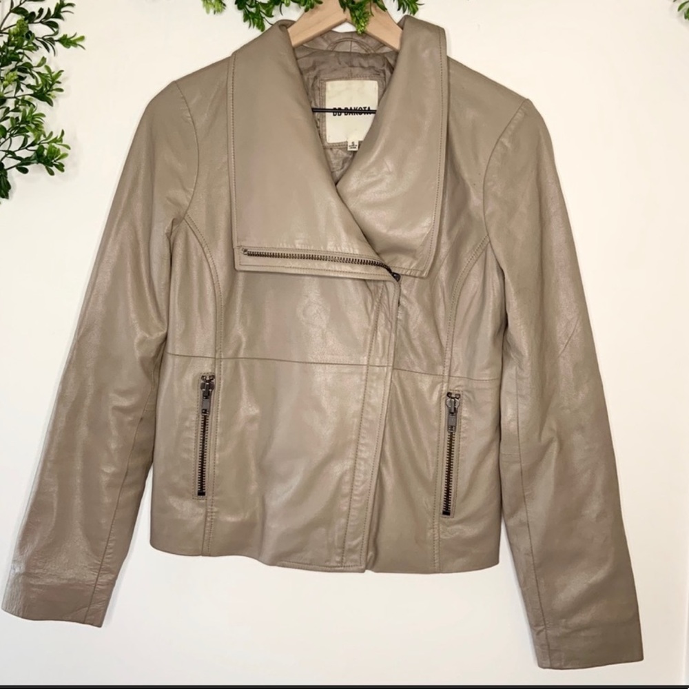BB Dakota Benton Leather Moto Jacket